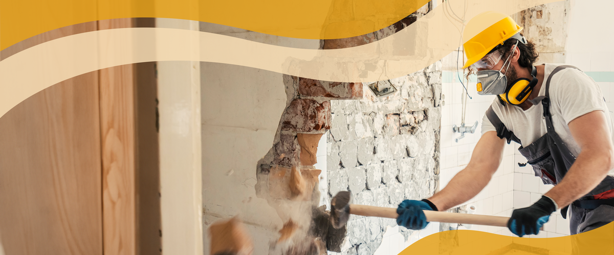 Travaux de d&eacute;molition