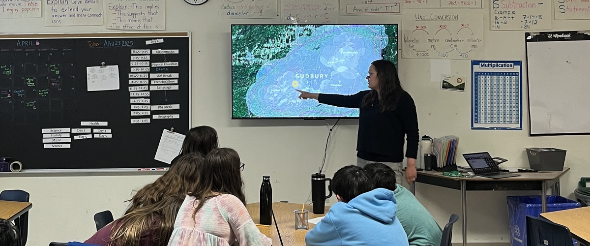 Présentation en classe sur le reverdissement